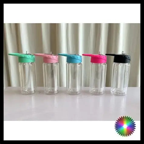 10 oz Snow globe Tumbler-dark pink