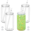16 oz LIVE Custom Snow globe Tumbler-slant