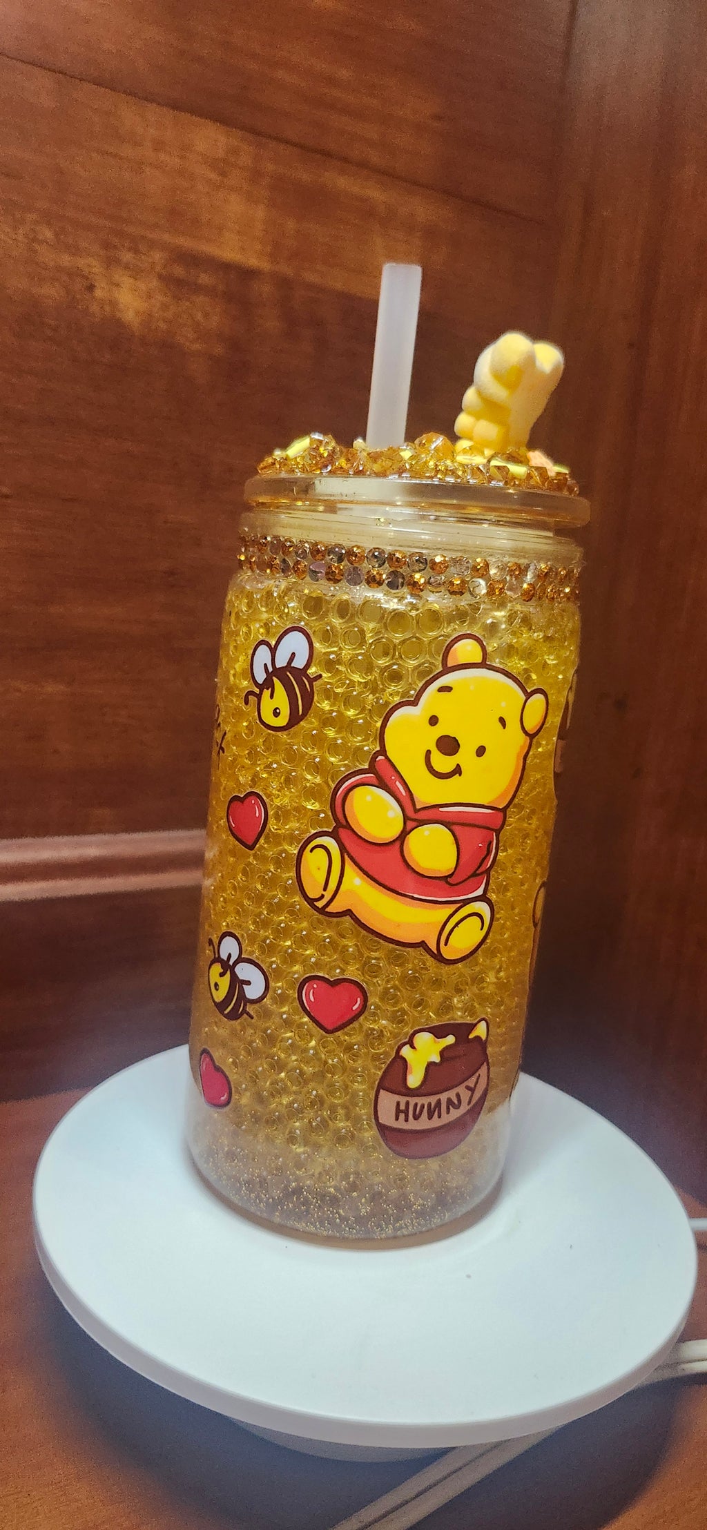 Snowglobe tumbler Winnie the Pooh