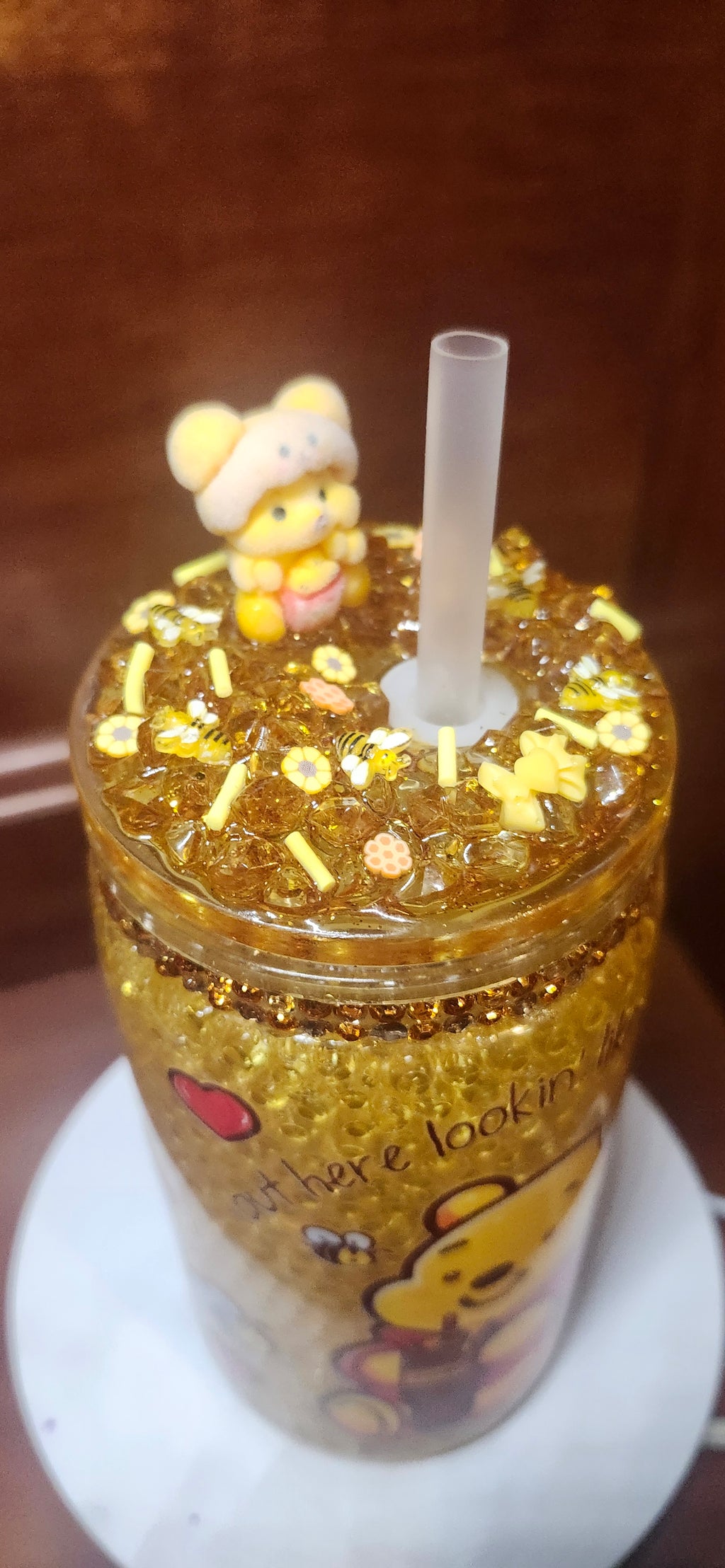 Snowglobe tumbler Winnie the Pooh