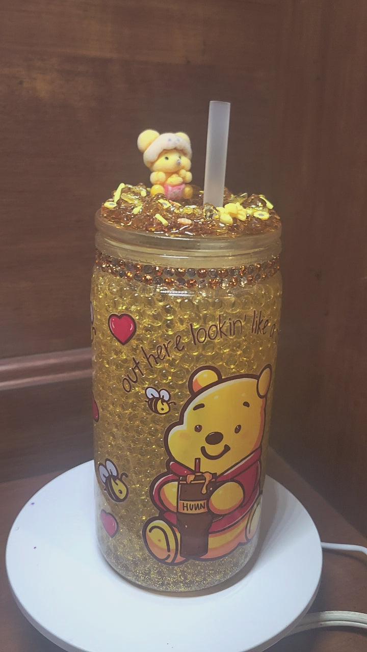 Snowglobe tumbler Winnie the Pooh