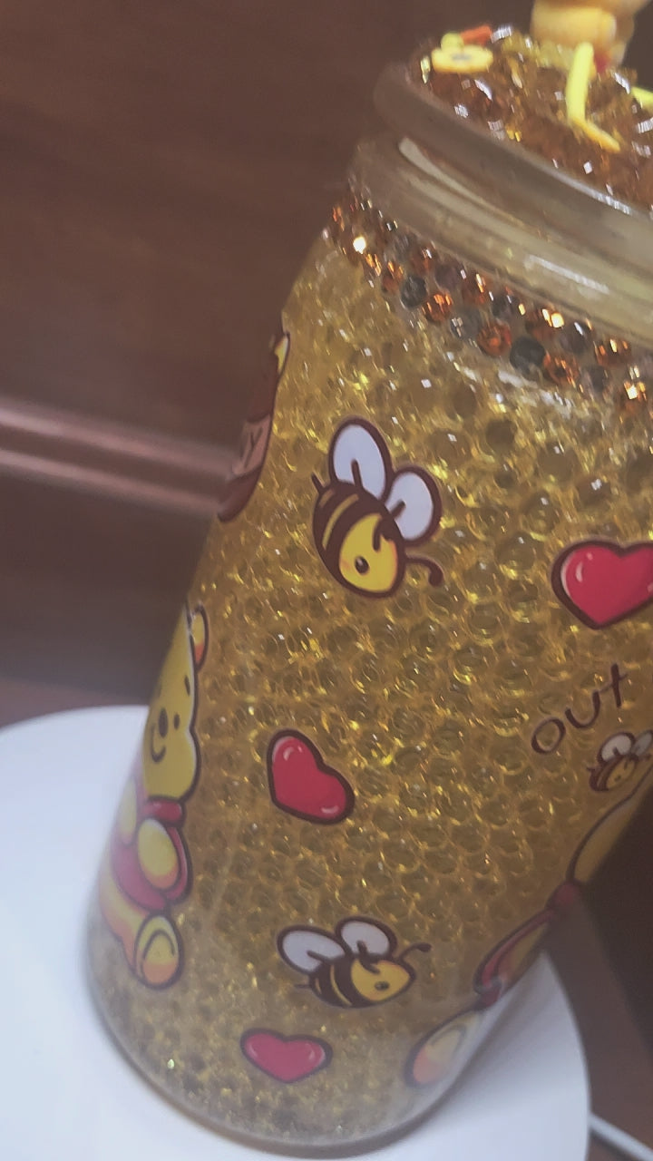 Snowglobe tumbler Winnie the Pooh